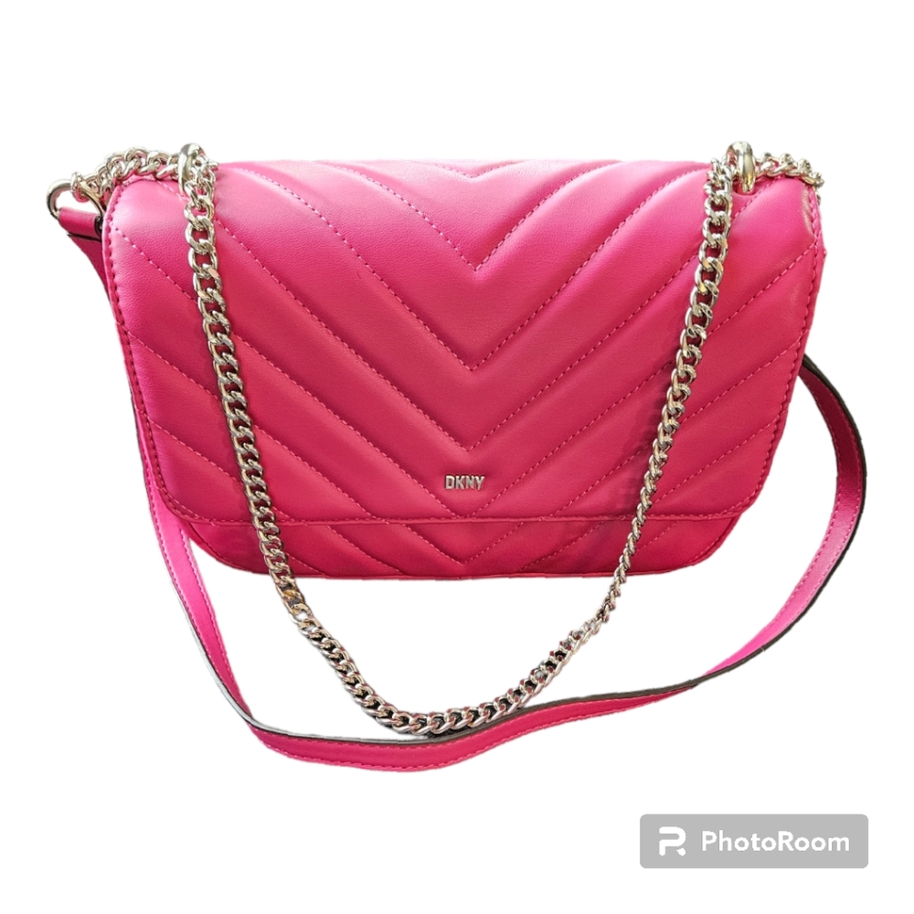 DKNY Veronica Pink Shoulder/Crossbody